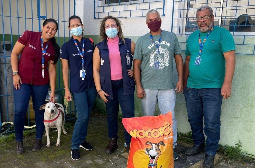 Prefeitura segue com prestação de assistência aos pets da população desabrigada pelas chuvas