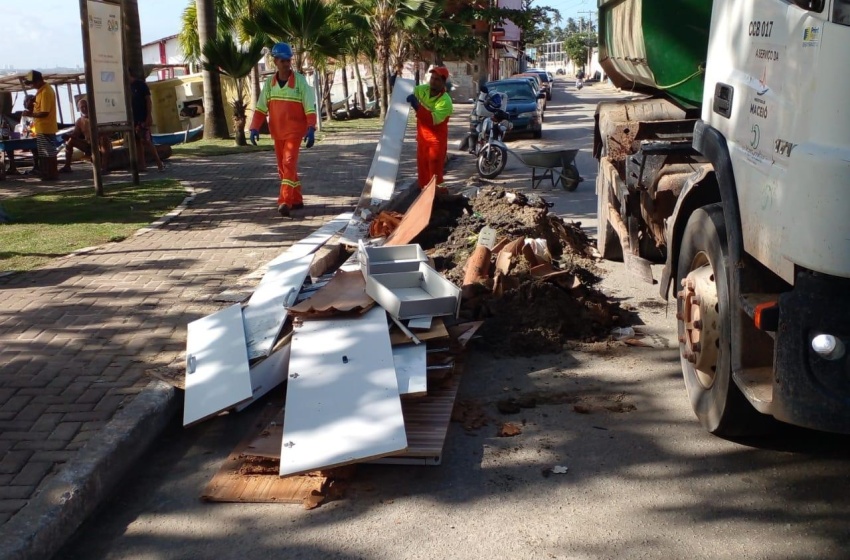 Sudes recolheu mais de 420 toneladas de resíduos em bairros afetados pelas chuvas