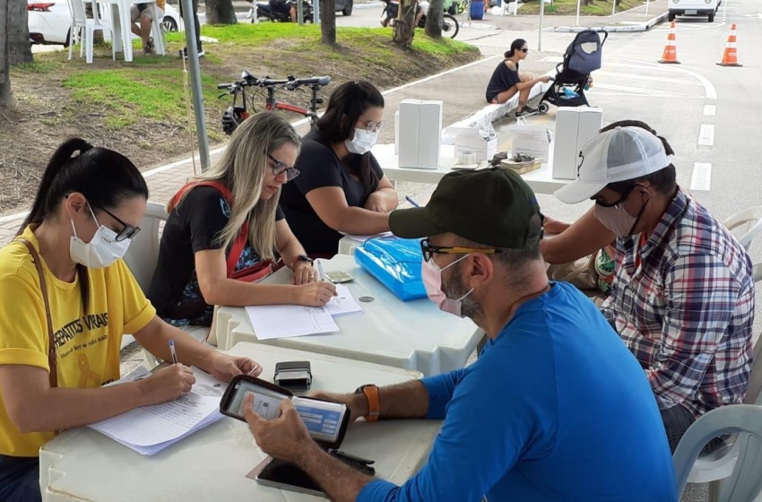 Saúde encerra campanha do Julho Amarelo na Orla de Maceió