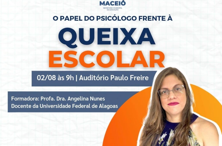 Educação realiza formação para psicólogos na terça-feira (2)