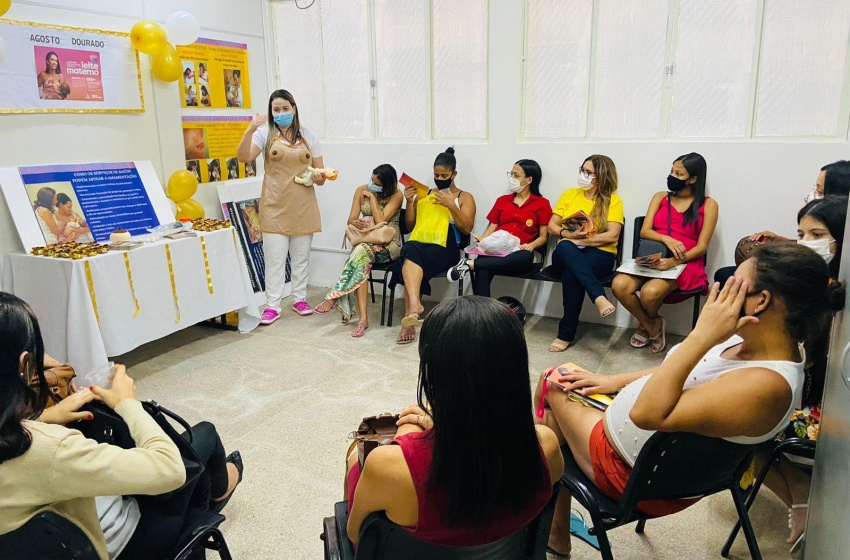 Dia D do Agosto Dourado é celebrado em unidade de saúde da Serraria