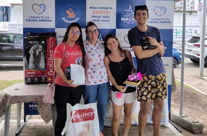 Feira de Adoção da Prefeitura de Maceió assegura lares para animais e alerta sobre Leishmaniose