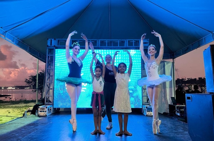 Estudantes da Escola Municipal Nosso Lar I participam de tarde cultural com ballet