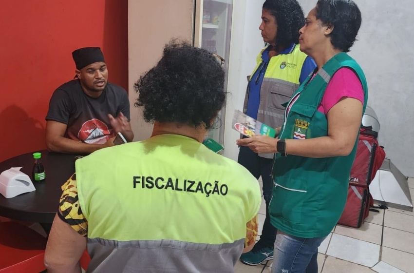 Desenvolvimento Sustentável realiza fiscalização em estabelecimentos no Conjunto Graciliano Ramos