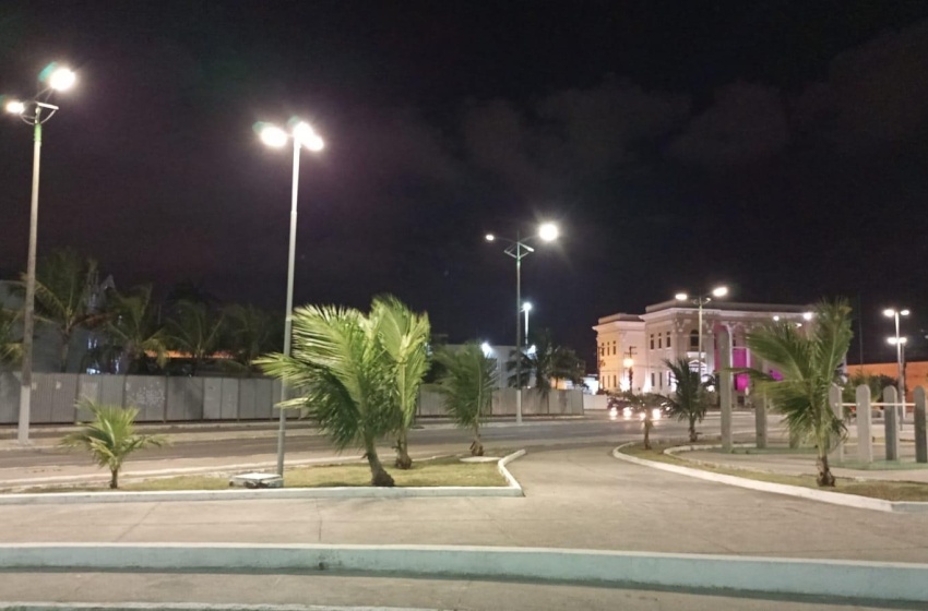 Sima executa manutenção em luminárias do entorno da Capelinha do Jaraguá