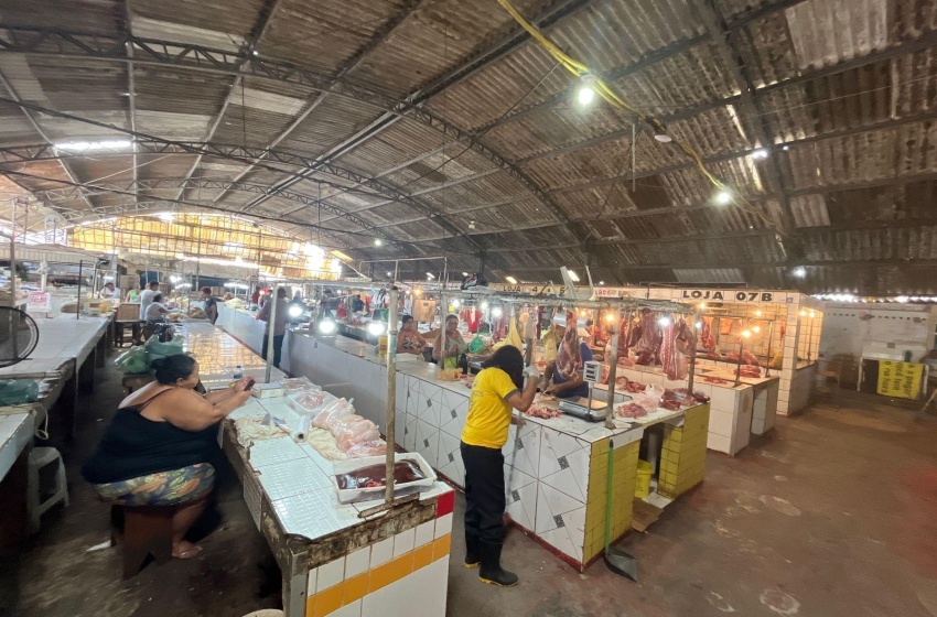 Feirinha e Mercado público do Tabuleiro recebem ação de limpeza na segunda (17)