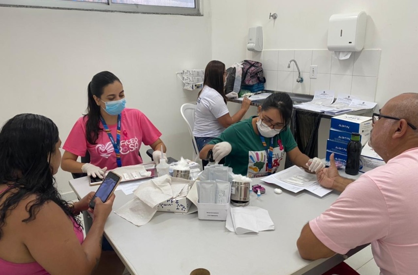 Saúde realiza campanha de prevenção à sífilis congênita em unidade de saúde do Rio Novo