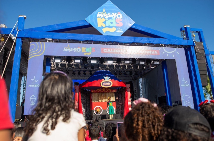 Tiktokers famosos agitam Festival Massayó Kids neste sábado (15)