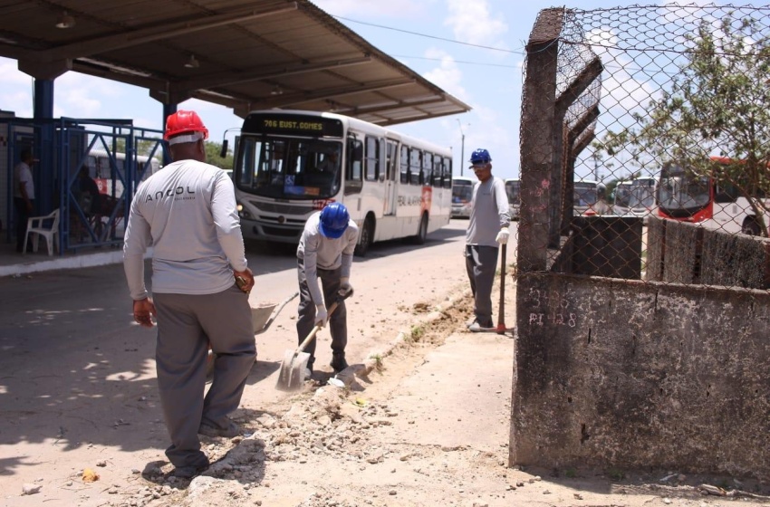 Prefeitura de Maceió  começa reforma do terminal de passageiros do Eustáquio Gomes