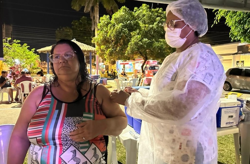 Saúde disponibiliza vacinação para maceioenses durante programação do Cine Massa