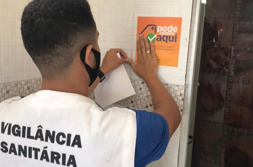 Vigilância Sanitária reforça importância do selo Pode Comprar Aqui para comércios de Maceió
