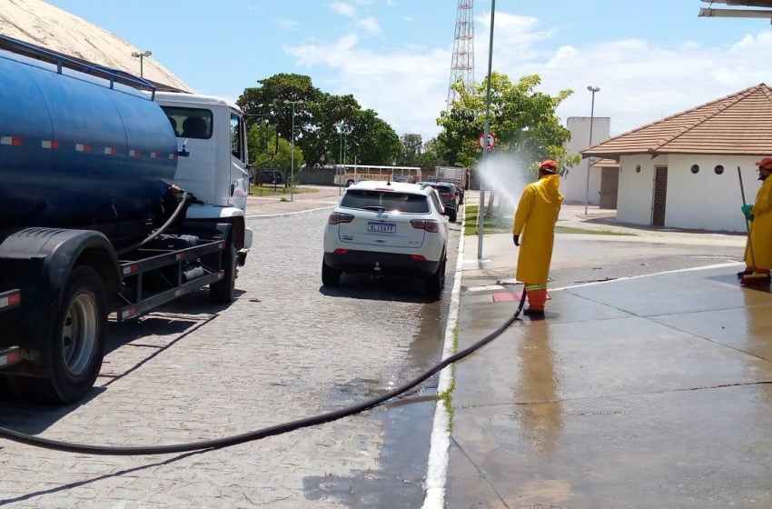 Centro Pesqueiro recebe serviços de limpeza e manutenção constantes