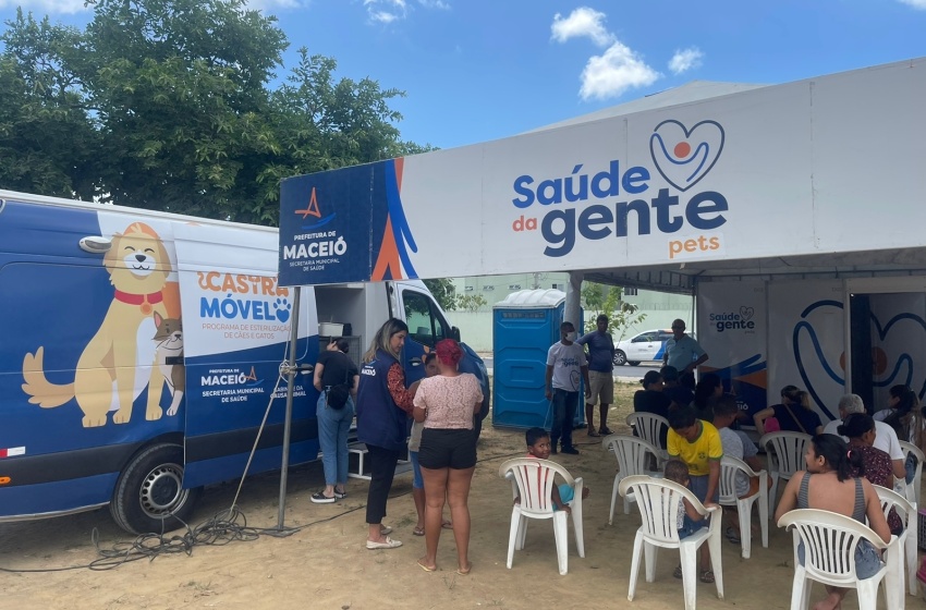 Saúde da Gente Pets: castramóvel estaciona no Biu