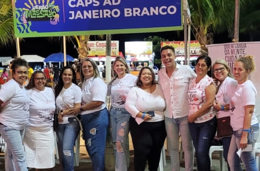 Caps Everaldo Moreira promove ação de redução de danos e prevenção às drogas no Verão Massayó