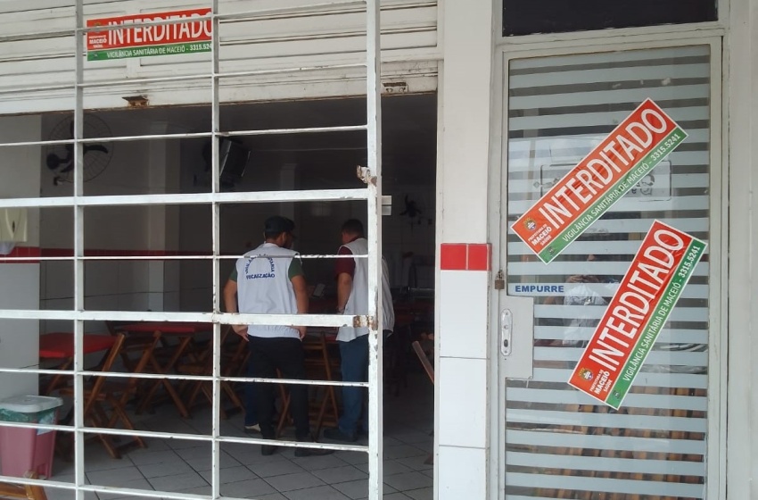 Vigilância Sanitária interdita galeteria por funcionamento irregular