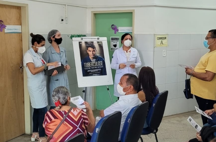 No Dia Mundial de Combate à Tuberculose, II Centro de Saúde realiza ação educativa sobre a doença