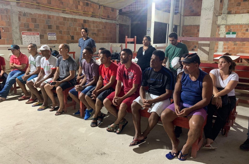 Educação realiza aula inaugural em mais dois canteiros de obras da construção civil