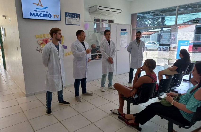 Unidades de saúde encerram mês da mulher com ações do Março Lilás