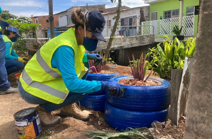 Desenvolvimento Sustentável revitaliza antigo ponto de lixo no bairro Levada