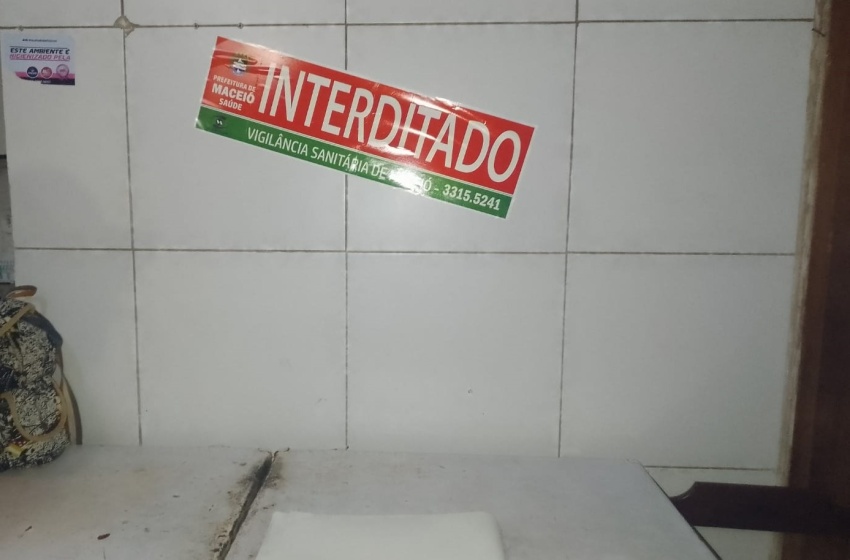Vigilância interdita bar e restaurante na Serraria por funcionamento irregular