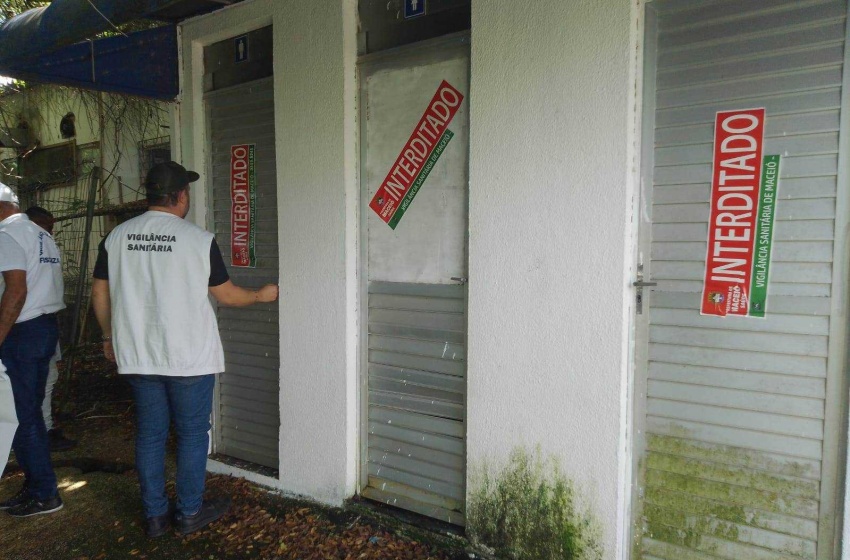 Ação da Vigilância Municipal interdita banheiros em postos de combustíveis da capital
