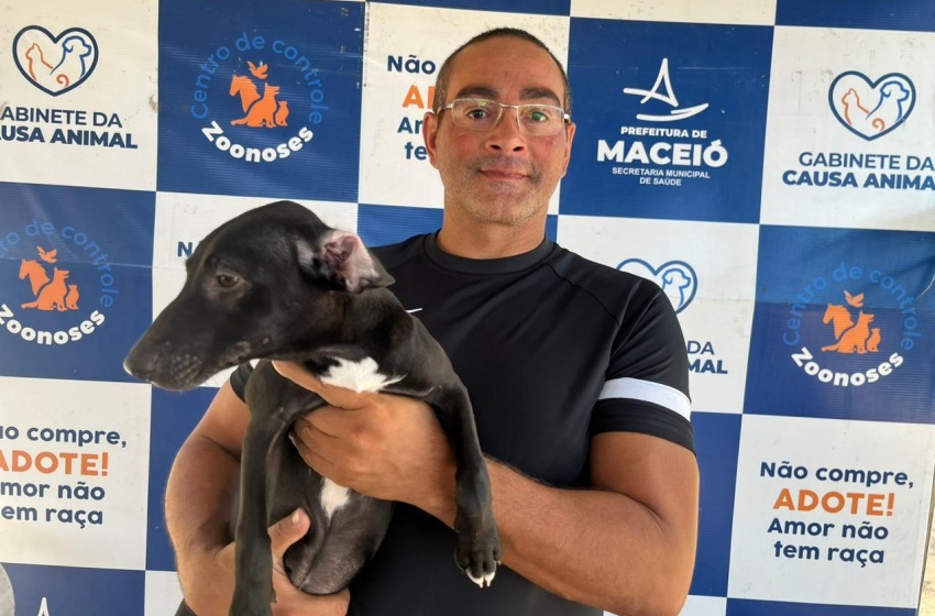 Feira de Adoção da Prefeitura de Maceió assegura lares para animais