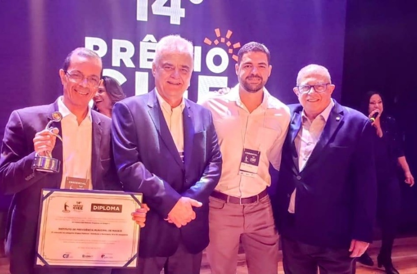 Instituto da Previdência é premiado pelo CIEE com programa Estágio 10
