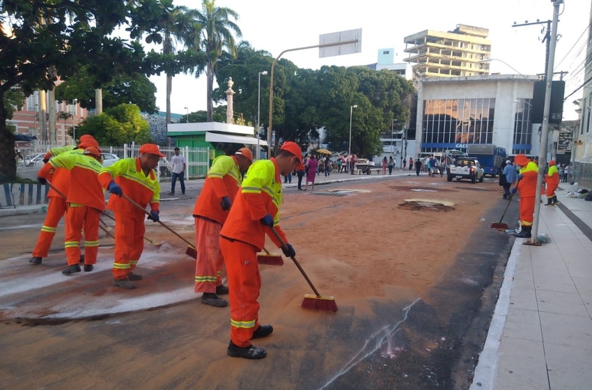 Desenvolvimento Sustentável intensifica limpeza de tapetes após celebração