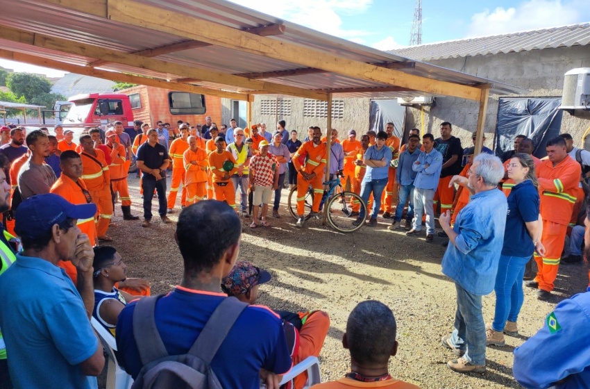 Renasce Salgadinho: palestra para operários conscientiza sobre meio ambiente