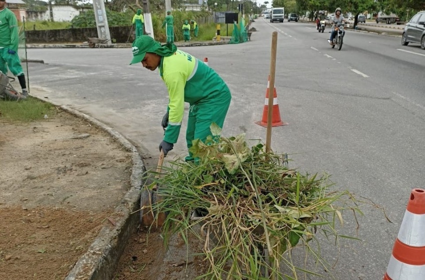 Desenvolvimento Sustentável intensifica limpeza nos principais acessos à capital