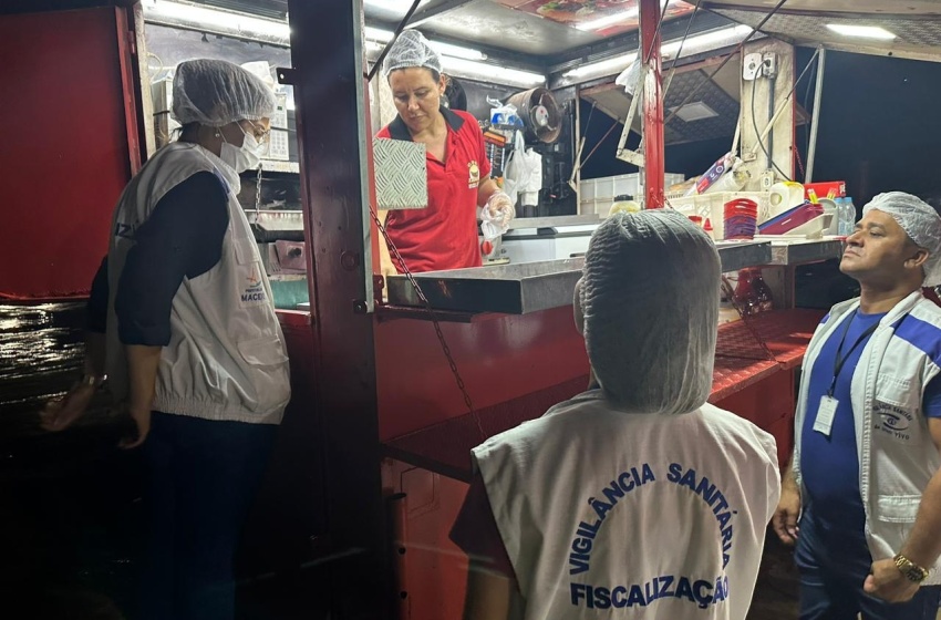 Vigilância Sanitária de Maceió leva ação educativa no encerramento do São João Massayó