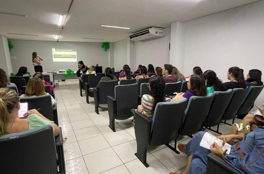 Saúde capacita profissionais sobre abordagem clínica e nutricional das alergias alimentares