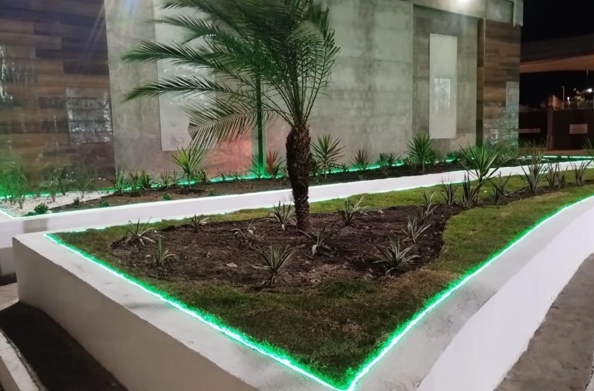 Iluminação cênica é instalada em obra de revitalização do viaduto de Jacarecica