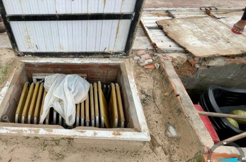 Segurança Cidadã coíbe armazenamento ilegal de cadeiras de praia na orla marítima