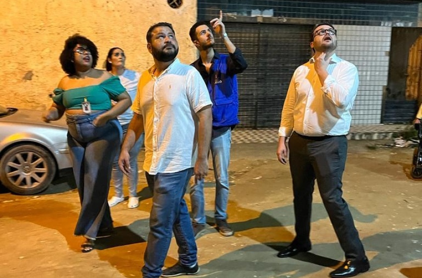 Ilumina realiza visita técnica no Conjunto Rosane Collor