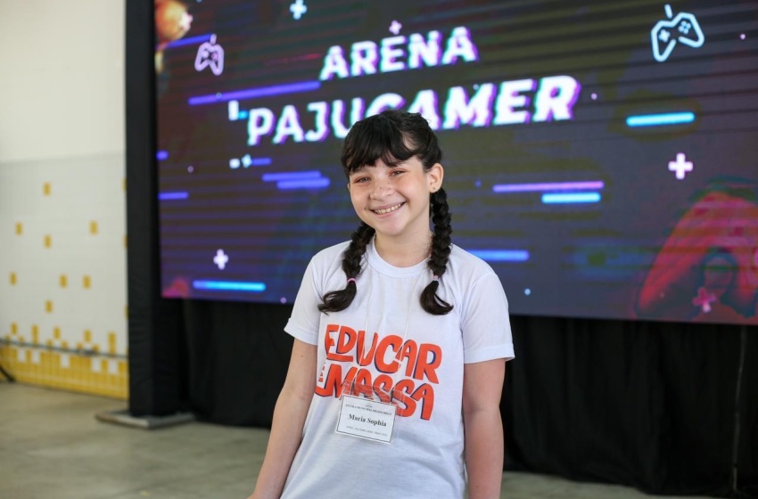 Alunos de escolas municipais participam da Arena Pajugamer e aprendem brincando