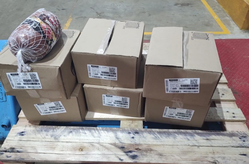 Vigilância Sanitária apreende 60 quilos de produtos vencidos no Santos Dumont