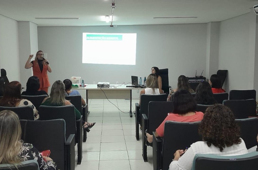Servidores da Atenção Básica são capacitados em introdução alimentar infantil