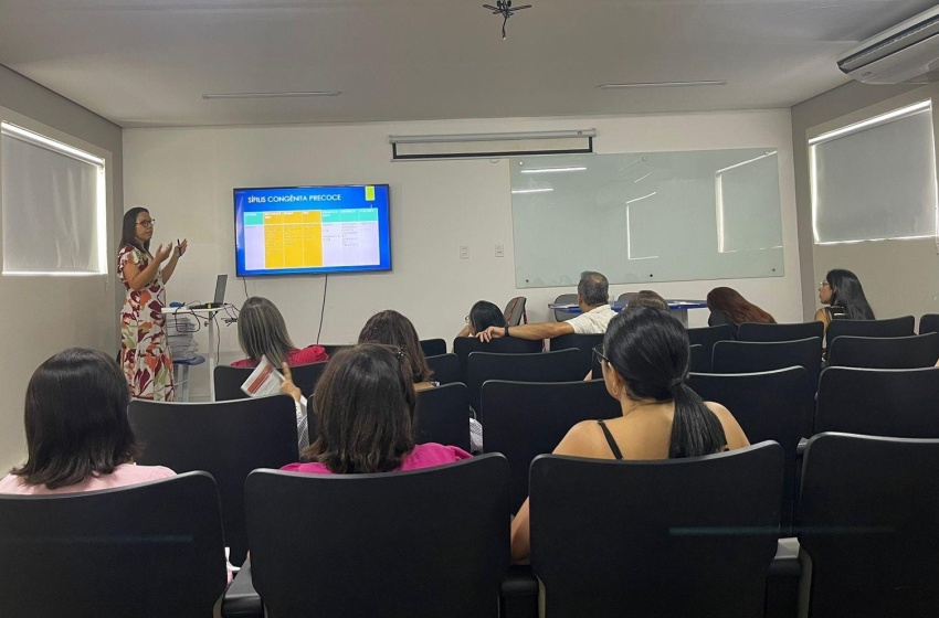Saúde realiza capacitação sobre Sífilis Congênita para pediatras da Atenção Básica