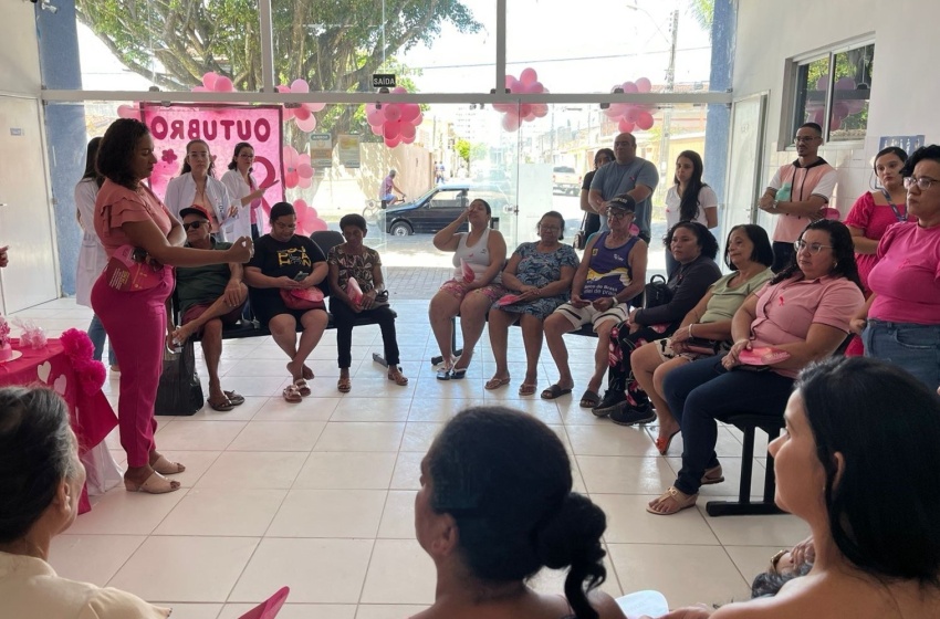 Outubro Rosa: Dia ‘D’ nas Unidades de Saúde mobiliza usuários com intensificação de serviços
