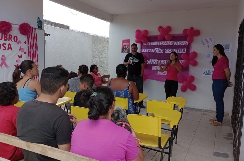 Saúde promove prevenção ao câncer de mama em mulheres e animais