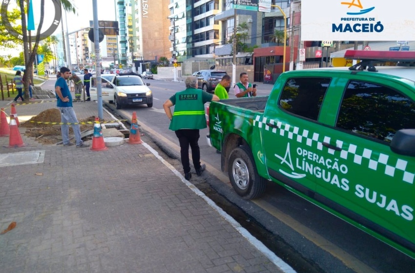 Operação Línguas Sujas autua BRK por infração ambiental na Pajuçara