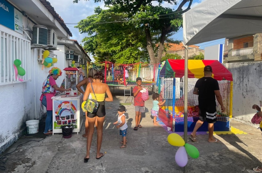 Unidade de Saúde no Prado promove ação para crianças da região