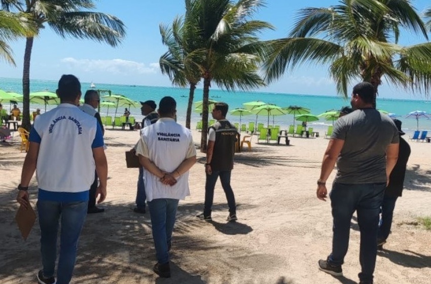 Vigilância Sanitária realiza mobilização sobre segurança alimentar na orla