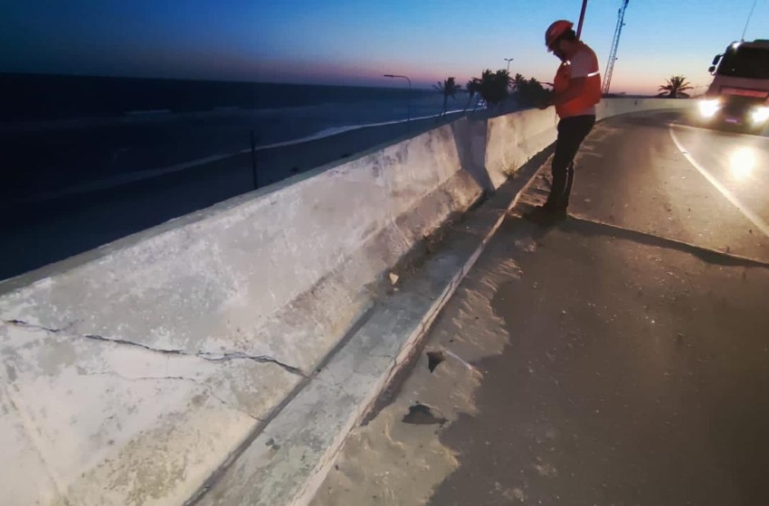 Defesa Civil de Maceió vistoria ponte Divaldo Suruagy