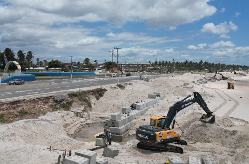 Obra de contenção no Pontal promete atrair população de volta ao local: “O medo nos afastava da orla”
