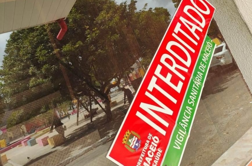 Vigilância Sanitária interdita mais uma lanchonete fora dos padrões sanitários, na parte alta da cidade