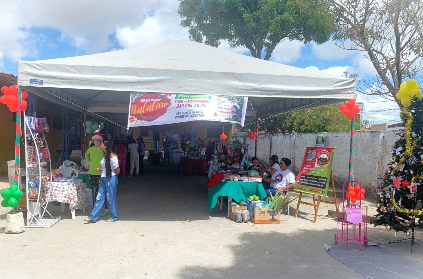 UBS Tereza Barbosa promove 4ª edição de bazar natalino que valoriza mulheres