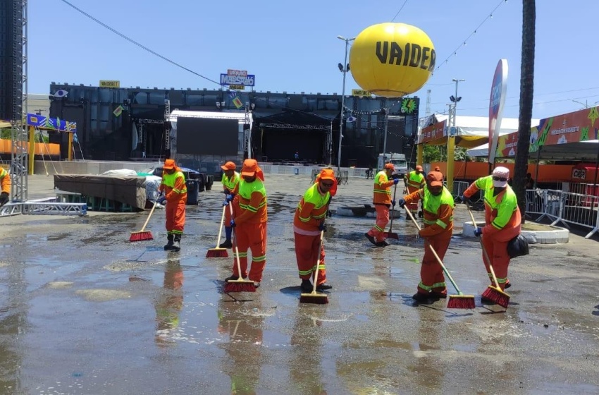 Último dia do Verão Massayó tem limpeza garantida pela Prefeitura de Maceió