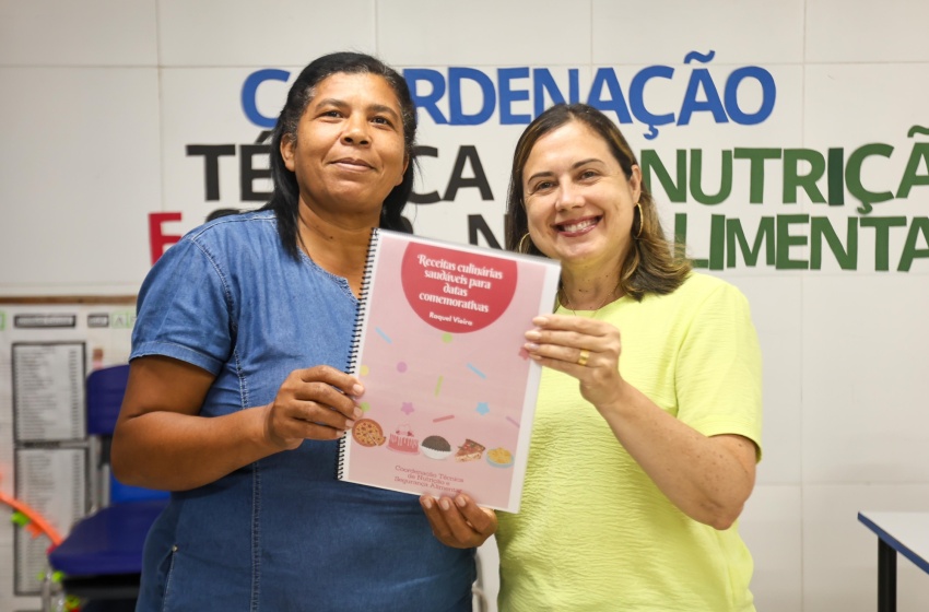 Educação lança livro de receitas gostosas e saudáveis para datas comemorativas